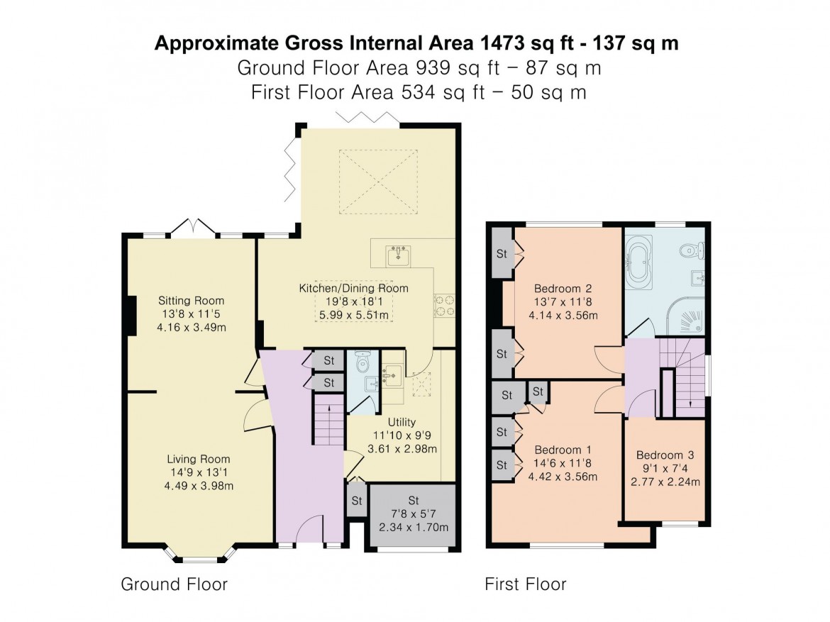 Floorplans For Rockhampton Road, South Croydon, CR2