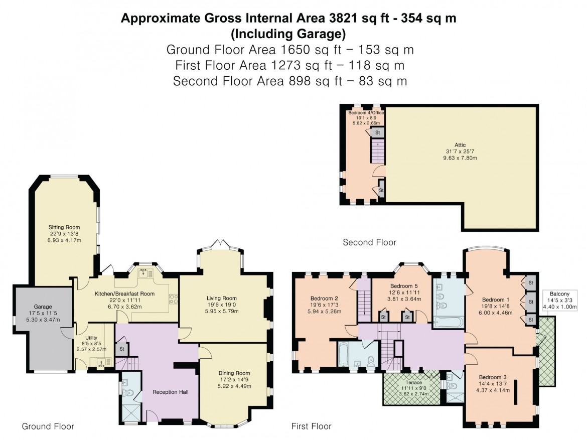 Floorplans For Sandilands, Croydon, CR0