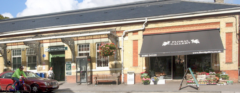 Caterham station - part of the area guide to Caterham by Shinerocks estate agents