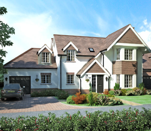 Property development new build render